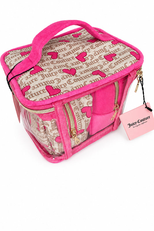 Juicy Couture Weekender Makeup Bag set