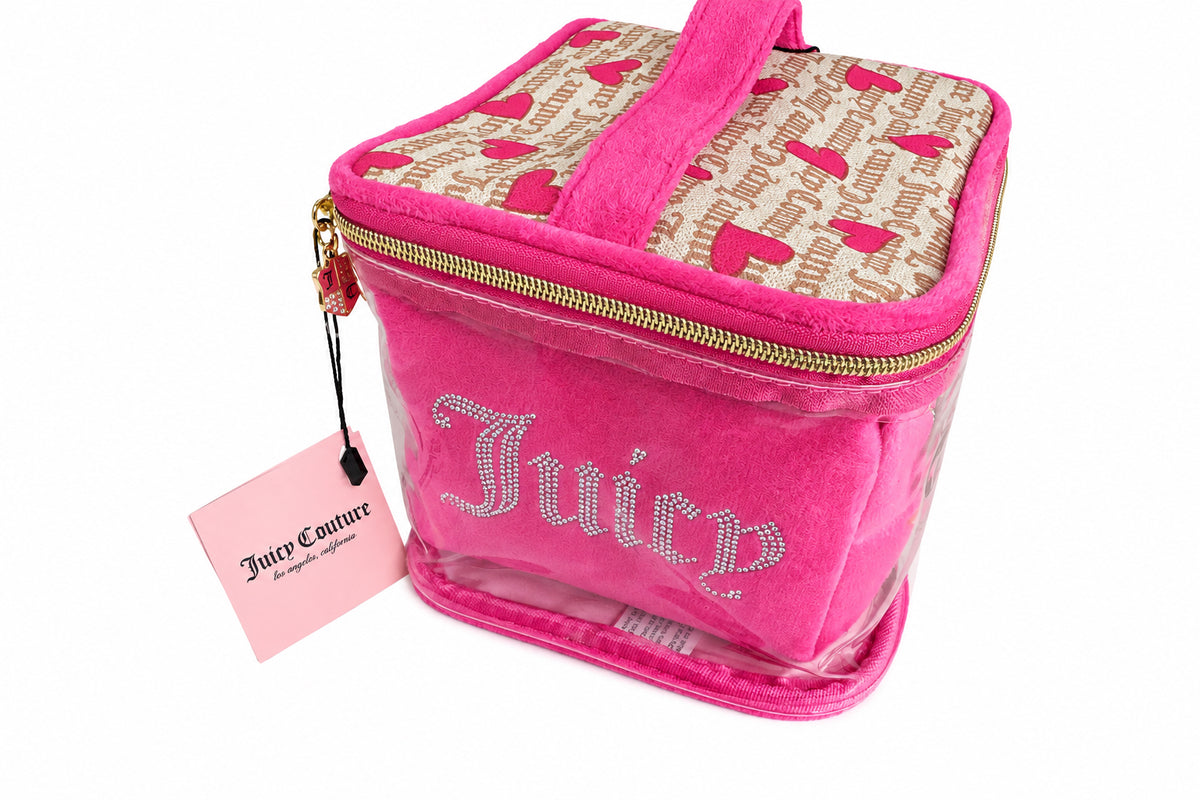 Juicy Couture Weekender Makeup Bag set
