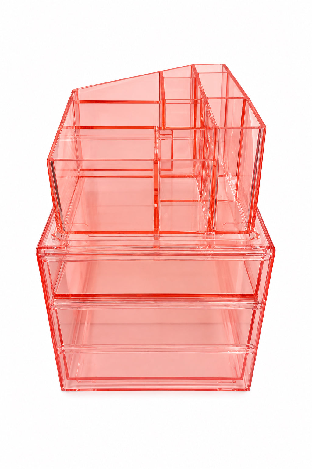 Juicy Couture 2-Piece Stackable Cosmetic Organizer Set