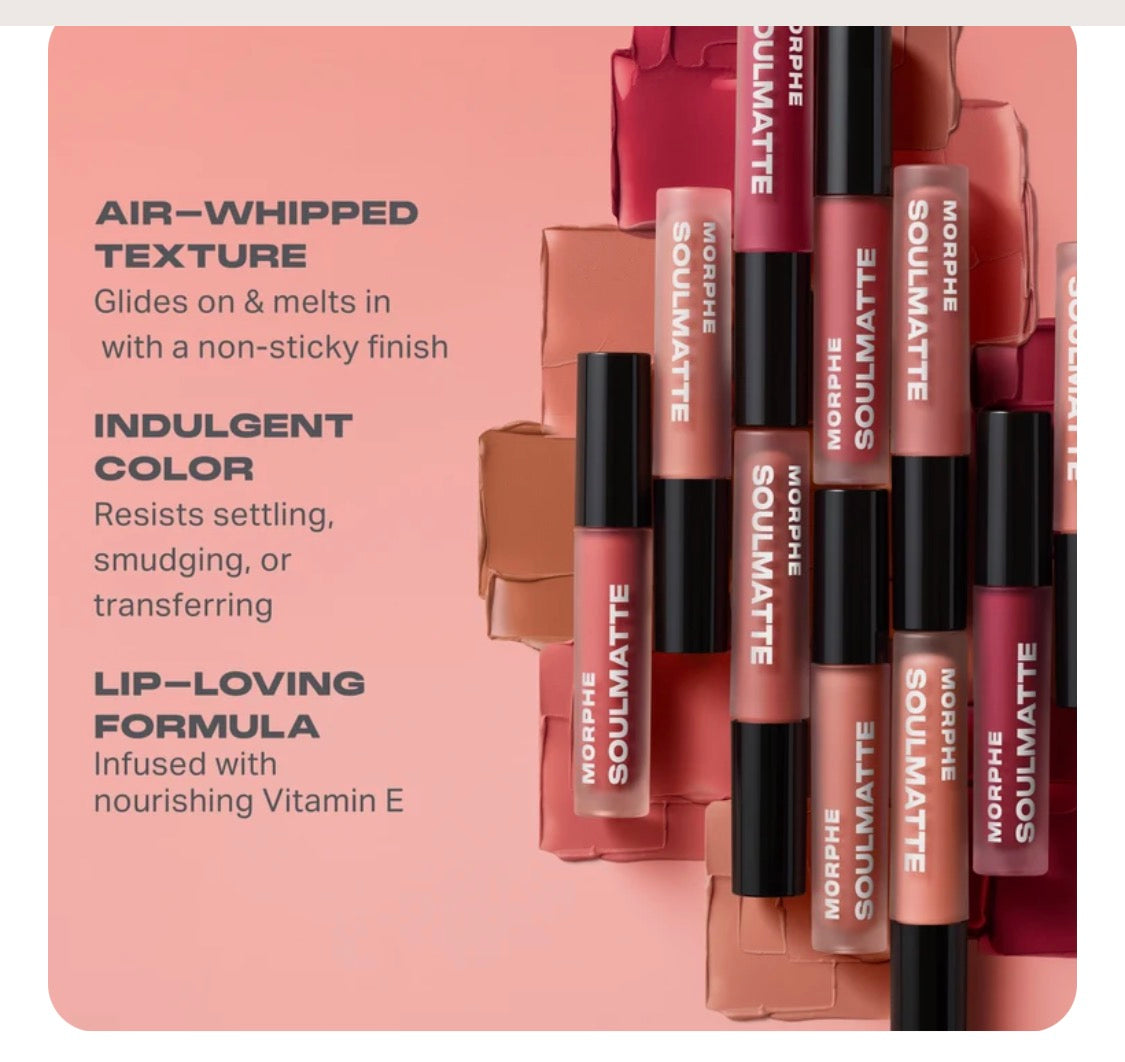SOULMATTE VELVET LIP MOUSSE
$12.00