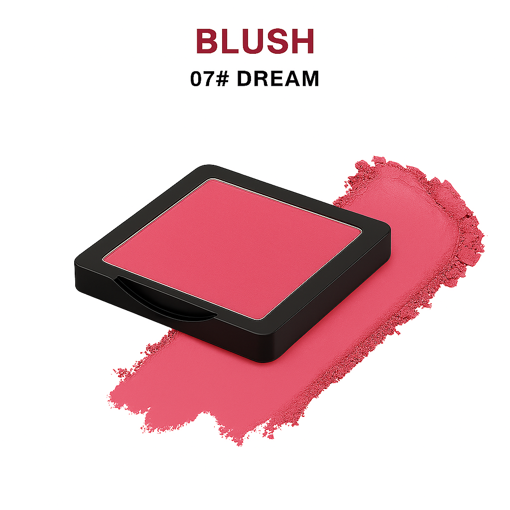 Blush-Matte, Satin, Shimmer- Rubor-Mate, Satén, Brillo