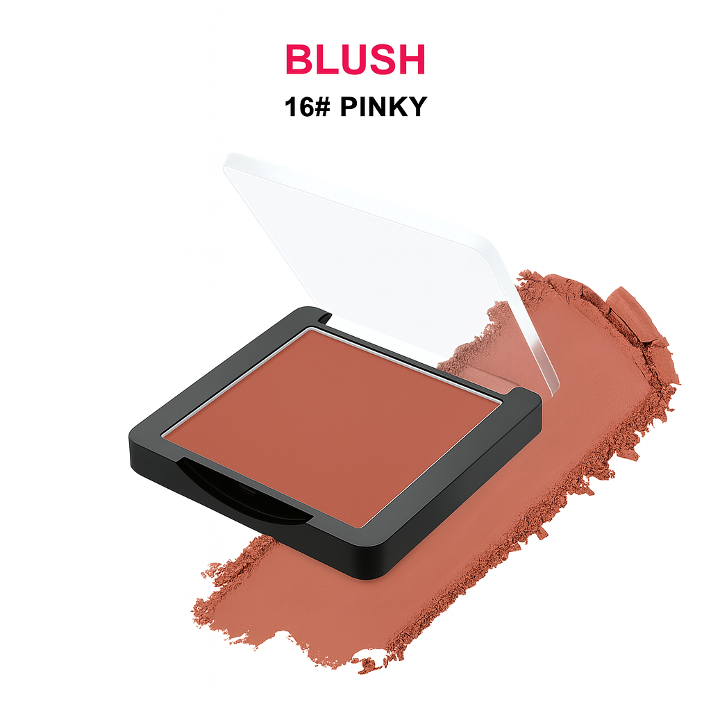 Blush-Matte, Satin, Shimmer- Rubor-Mate, Satén, Brillo