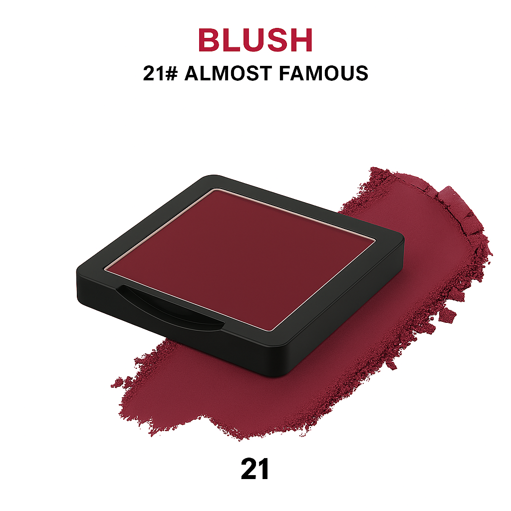 Blush-Matte, Satin, Shimmer- Rubor-Mate, Satén, Brillo