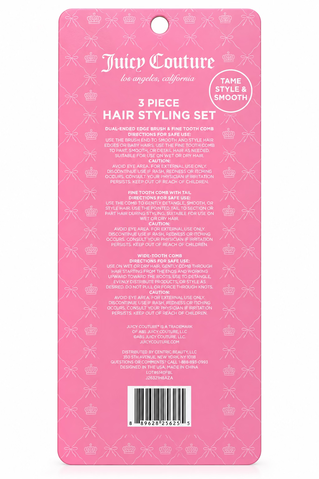 Juicy Couture 3-Piece Hair Styling Set