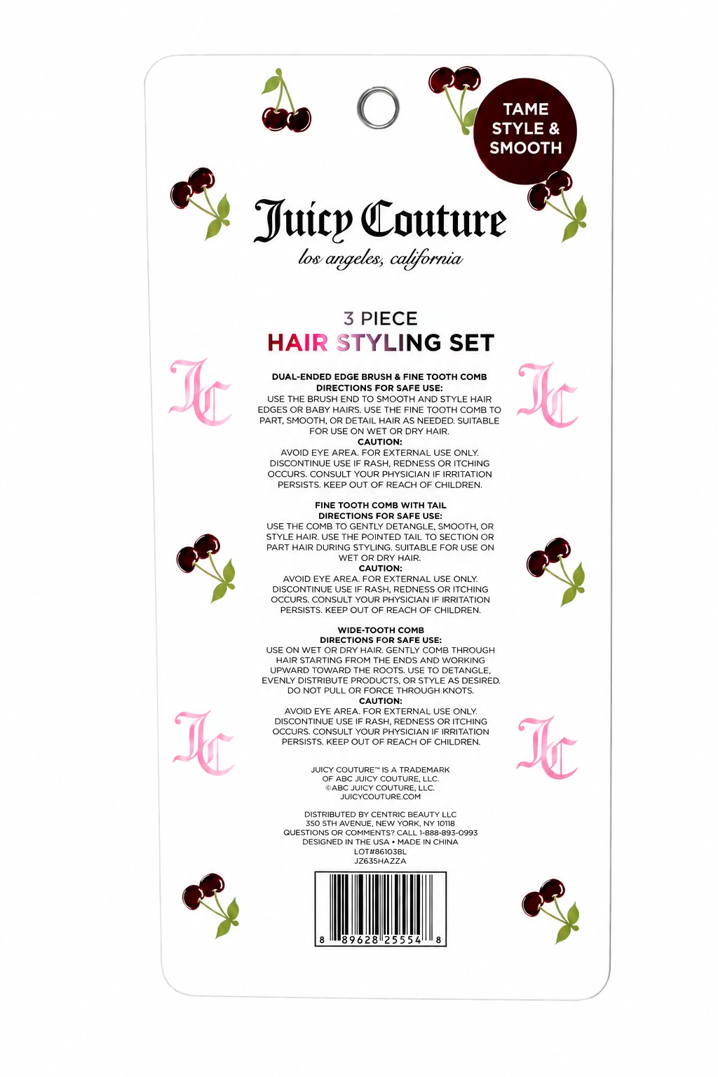 Juicy Couture 3-Piece Hair Styling Set