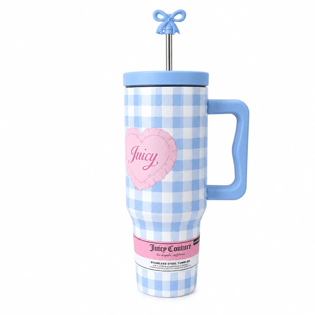 Juicy Couture Jetsetter Gingham Tumbler
